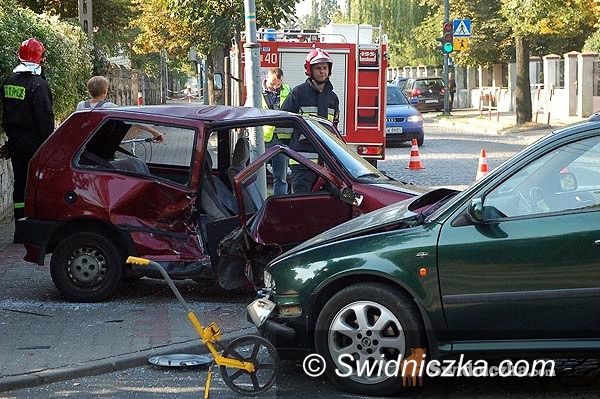 Świdnica: Wypadek na Wałbrzyskiej