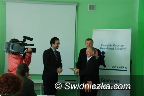Świdnica: Za dobrą współpracę z NGO