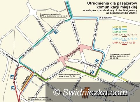 Świdnica: Przebudowa Św. Małgorzaty. Będą utrudnienia.