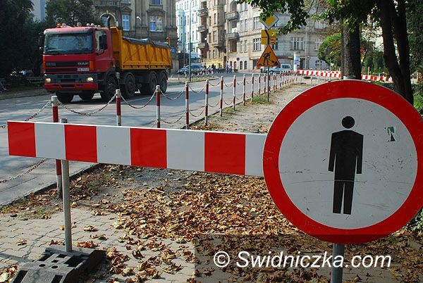 Świdnica: Kolejne utrudnienia na placu św. Małgorzaty