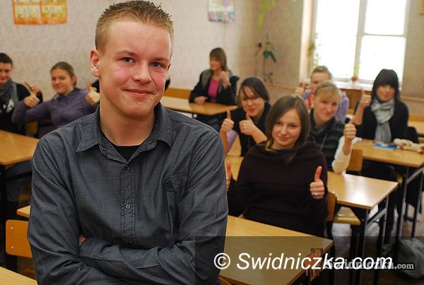 Świdnica: Wybory w III LO – Jakub Szmanda