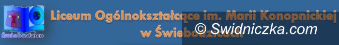 Region - Świebodzice: Nowa era w świebodzickim ogólniaku