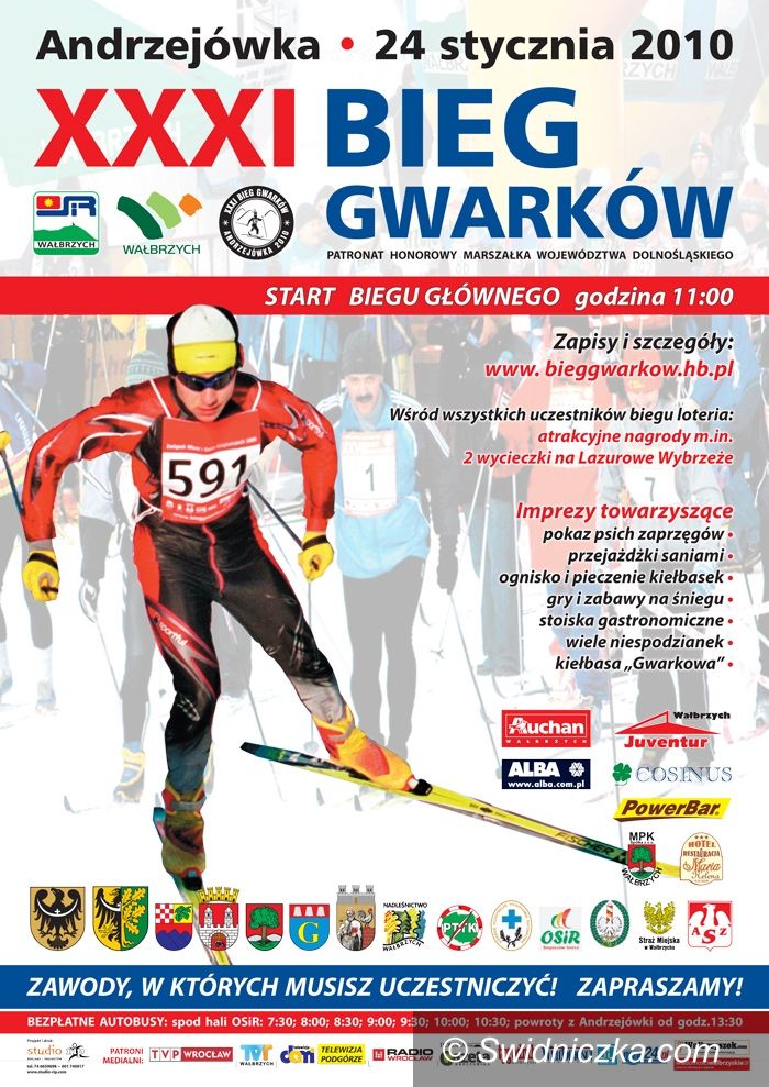 Wałbrzych - Andrzejówka: XXXI Bieg Gwarków