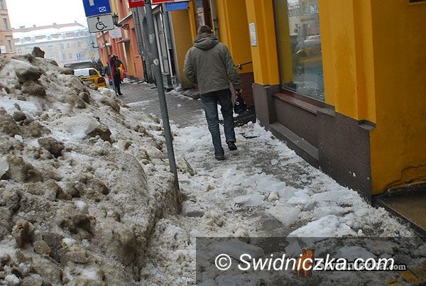 Świdnica: Mógł zginąć pod płatem lodu