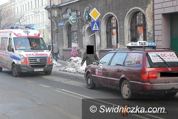 Świdnica: Potrącenie na Wałbrzyskiej