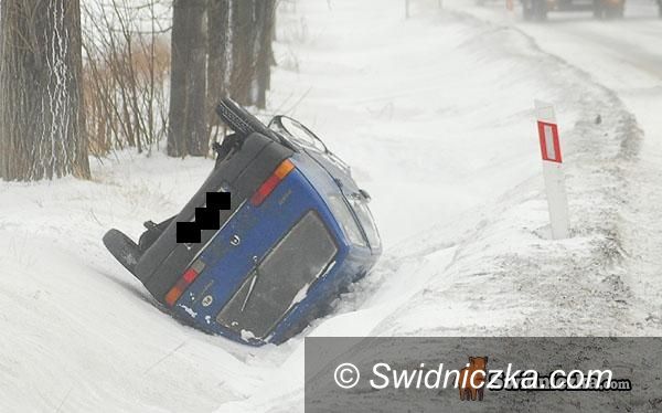 Region - Słotwina, Komorów: Droga Świdnica – Świebodzice już przejezdna