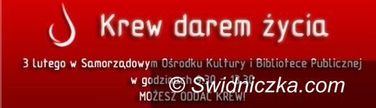 Region - Jaworzyna Śl.: Dziś w Jaworzynie Śl. można oddać krew