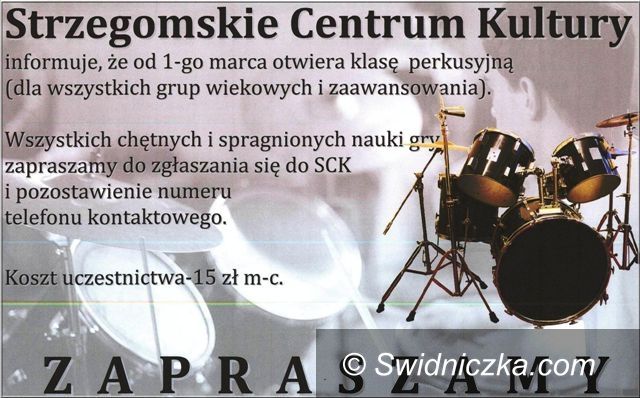 Region - Strzegom: Lubisz bębnić? Coś dla ciebie!