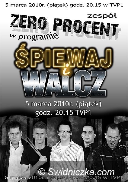 Powiat Świdnica: Niech ZERO PROCENT uzyska sto procent...