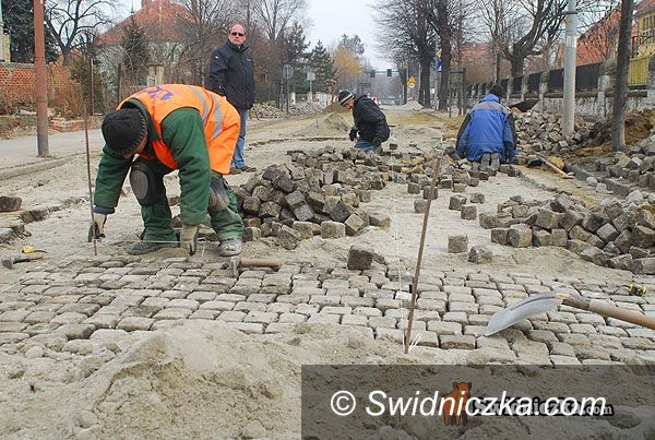 Świdnica: Wałbrzyska – praca wre