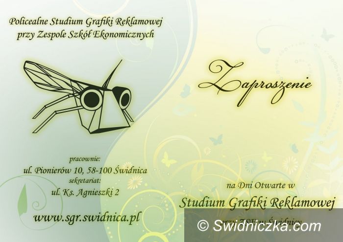 Świdnica: Dni otwarte w Studium Grafiki Reklamowej
