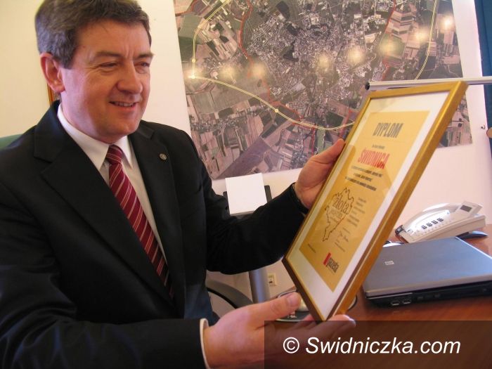 Świdnica/Kudowa Zdrój: Świdnica wyróżniona