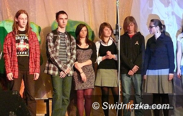 Region - Strzegom: O Janie Pawle II w Gimnazjum nr 2