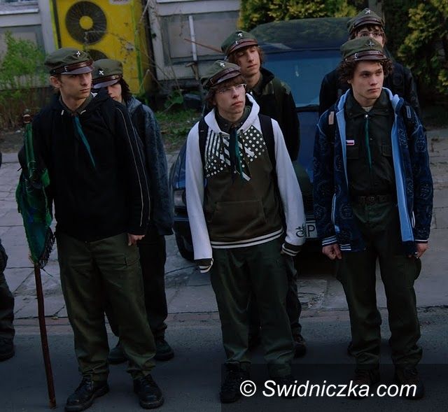 Region - Świebodzice: Świebodziccy harcerze na uroczystościach w Krakowie