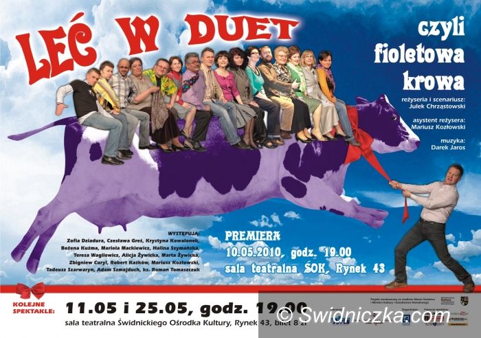Świdnica: Oko w oko z Fioletową Krową