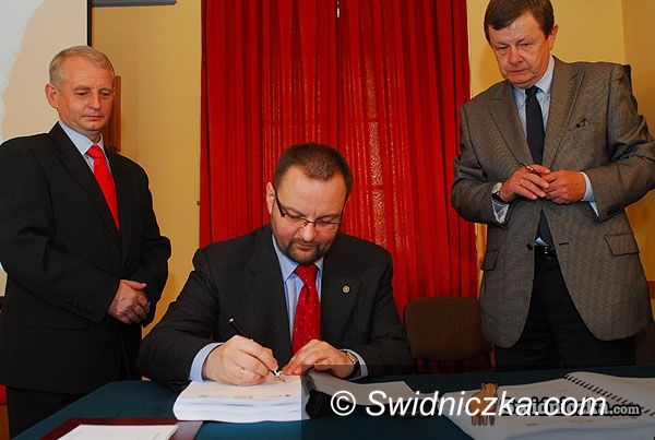 Świdnica: Jesteśmy na wjeździe na autostradę