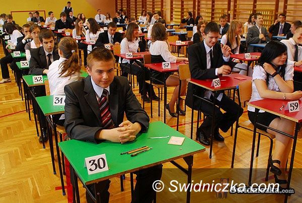 Świdnica: Gimnazjaliści piszą dziś test humanistyczny