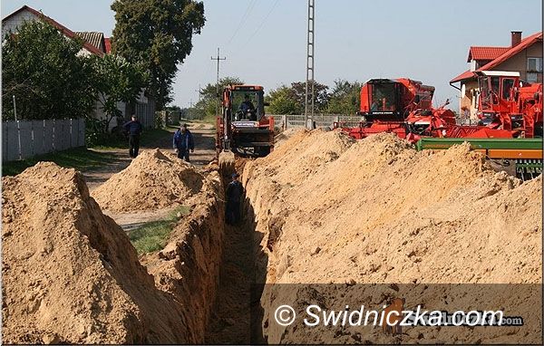 gmina Świdnica: 20 km sieci za 5,6 mln zł