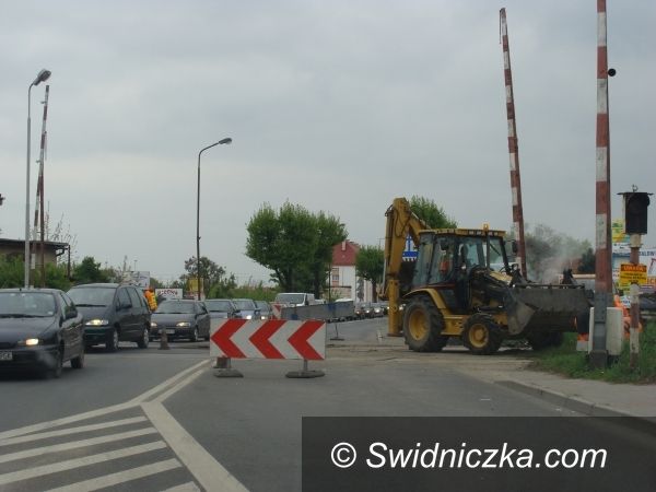 Świdnica: Korek na Westerplatte