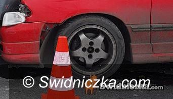 Strzelce Świdnickie/Tworzyjanów: Dachowała z dwójką dzieci w aucie