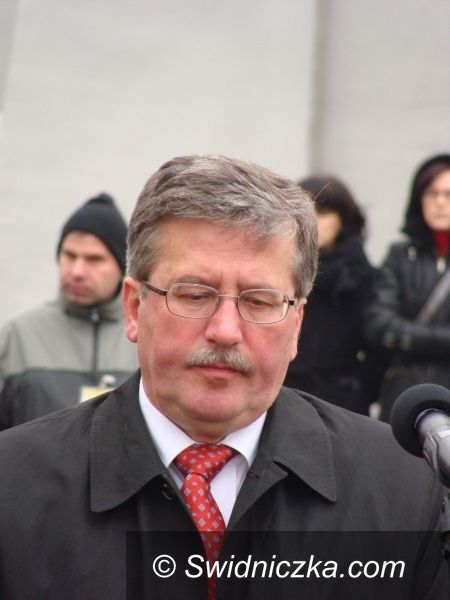 Świdnica: Marszałek Komorowski nie przyjedzie, ale będzie panelistów wielu
