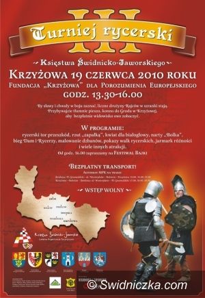 Krzyżowa: III Turniej Rycerski Księstwa Świdnicko–Jaworskiego w Krzyżowej już jutro