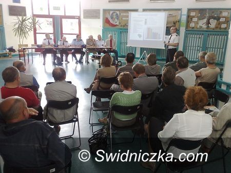 Świdnica: Mieszkańcy Zawiszowa i policja
