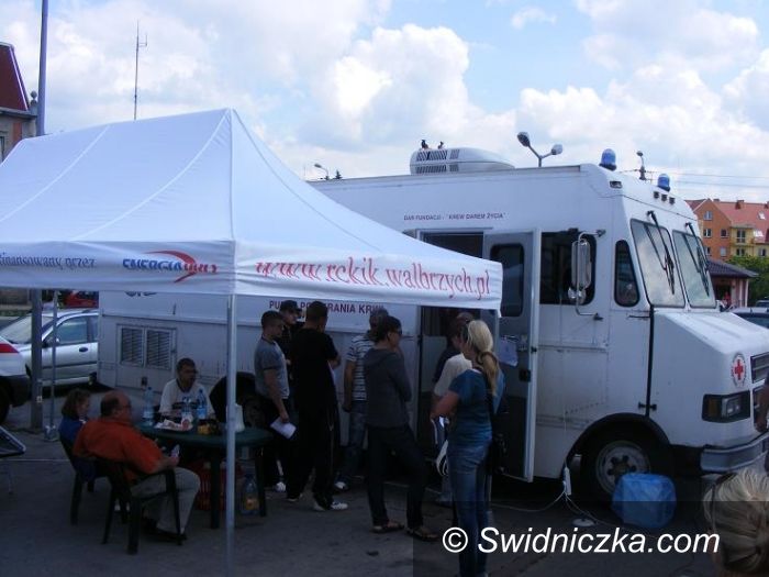Strzegom: Strzegom zebrał 25 litrów krwi