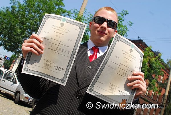 powiat świdnicki/Dolny Śląsk: Matura na trzy czwarte