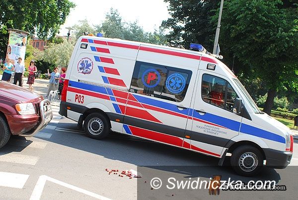Świdnica: Potrącił pieszą i dostał mandat