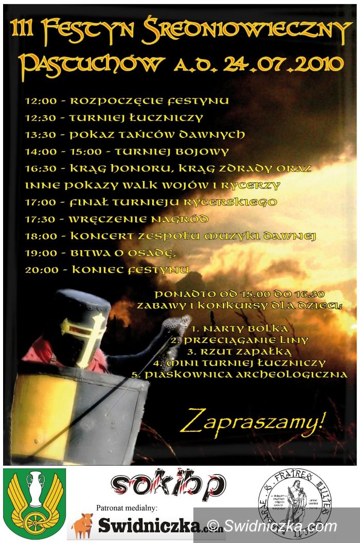 Pastuchów: Zabawa w zbroję przyodziana