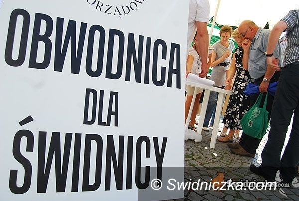 Świdnica: Sierpniowa akcja poparcia dla budowy dróg