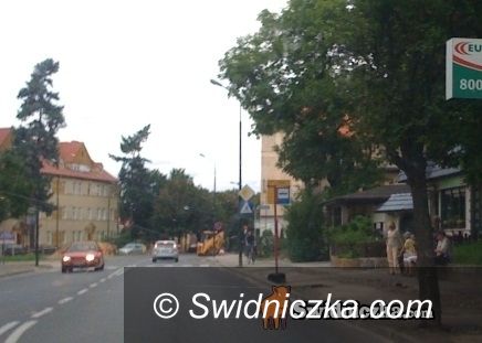 Świdnica: Roboty drogowe, przystanek przy ul. Łukasińskiego przeniesiony