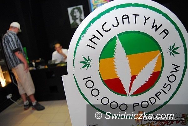 Świdnica: Prezydent się nie zgadza, ale w Świdnicy wciąż trwa akcja Marszu Wyzwolenia Konopi