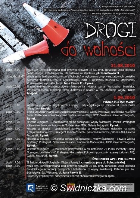 Świdnica: Drogi do wolności – czyli o wojnie i powstaniu Solidarności