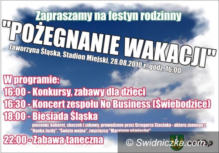 Jaworzyna Śląska: Jaworzyna żegna wakacje