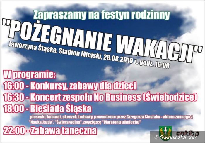 Jaworzyna Śląska: Jaworzyna żegna wakacje