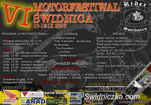 Świdnica: VI Motorfestiwal Świdnica przed nami