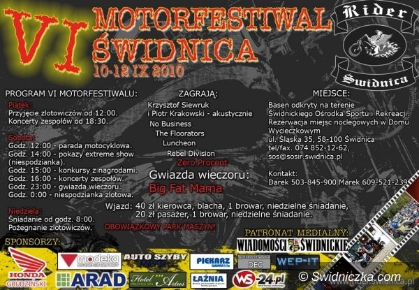 Świdnica: VI Motorfestiwal Świdnica przed nami