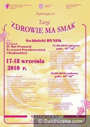 Świdnica: Popróbuj zdrowia… o smaku sera