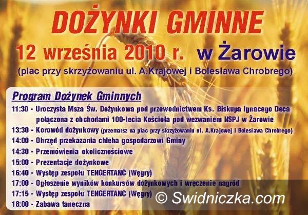 Żarów: W Żarowie trwają dożynki