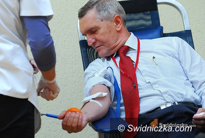 Świdnica: Dołącz się i podziel się życiem – trwa zbiórka krwi