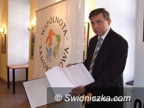 Świdnica: Wspólnota Samorządowa: obwodnica dla Świdnicy to nasz sukces!
