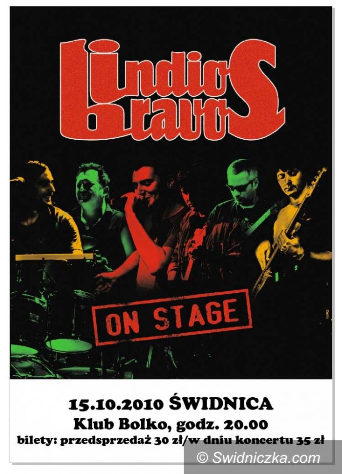 Śwdnica: Indios Bravos na scenie w Świdnicy