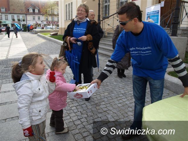 Świebodzice: Burmistrz Świebodzic zainaugurował kampanię