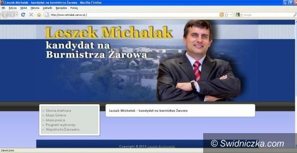 Żarów: Leszek Michalak w piątek zainauguruje kampanię