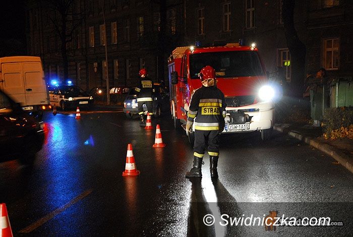Świdnica: Zderzenie na trzy samochody