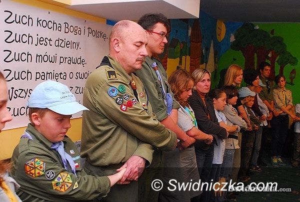 Świdnica: Harcerze szykują kominek