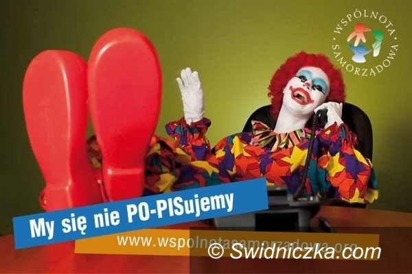 Świdnica: Przedwyborczy cyrk z klownami w roli głównej
