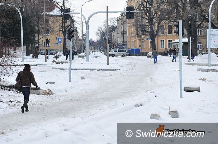 Świdnica: Pl. św. Małgorzaty – to nie przestój, to taki plan
